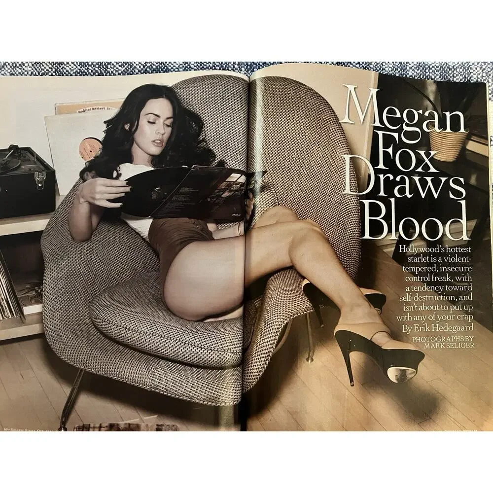 Rolling Stone Magazine Oct 2009 Issue 1088 Megan Fox Merle Haggard Health Care